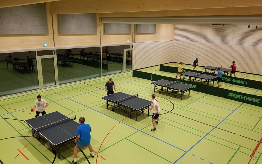 Neue Mitspieler beim Tischtennis herzlich willkommen!